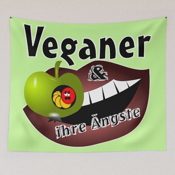 Item preview, Vegans and fears designed and sold by Gartenfreund.