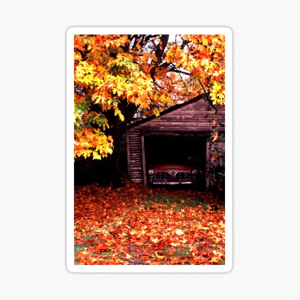 Item preview, Original Fine Art Print:Car in Garage designed and sold by jklune.