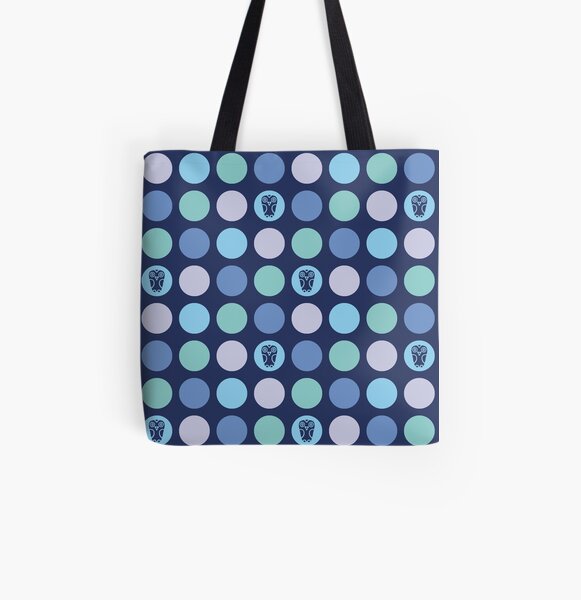 Dotty Wildlife - Owls All Over Print Tote Bag