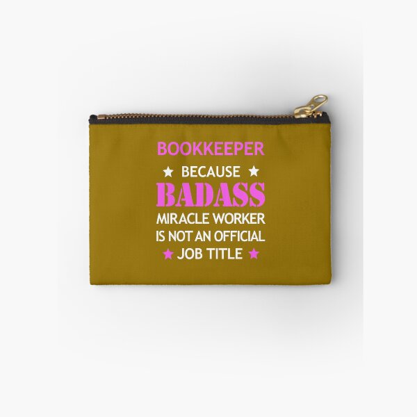 Item preview, Bookkeeper Badass Birthday Funny Christmas Cool Gift designed and sold by smily-tees.