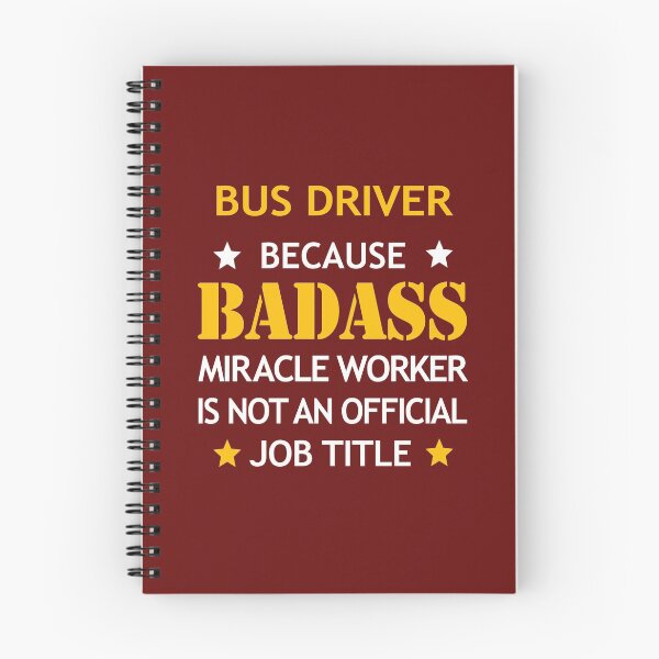 Item preview, Bus Driver Badass Birthday Funny Christmas Cool Gift designed and sold by smily-tees.