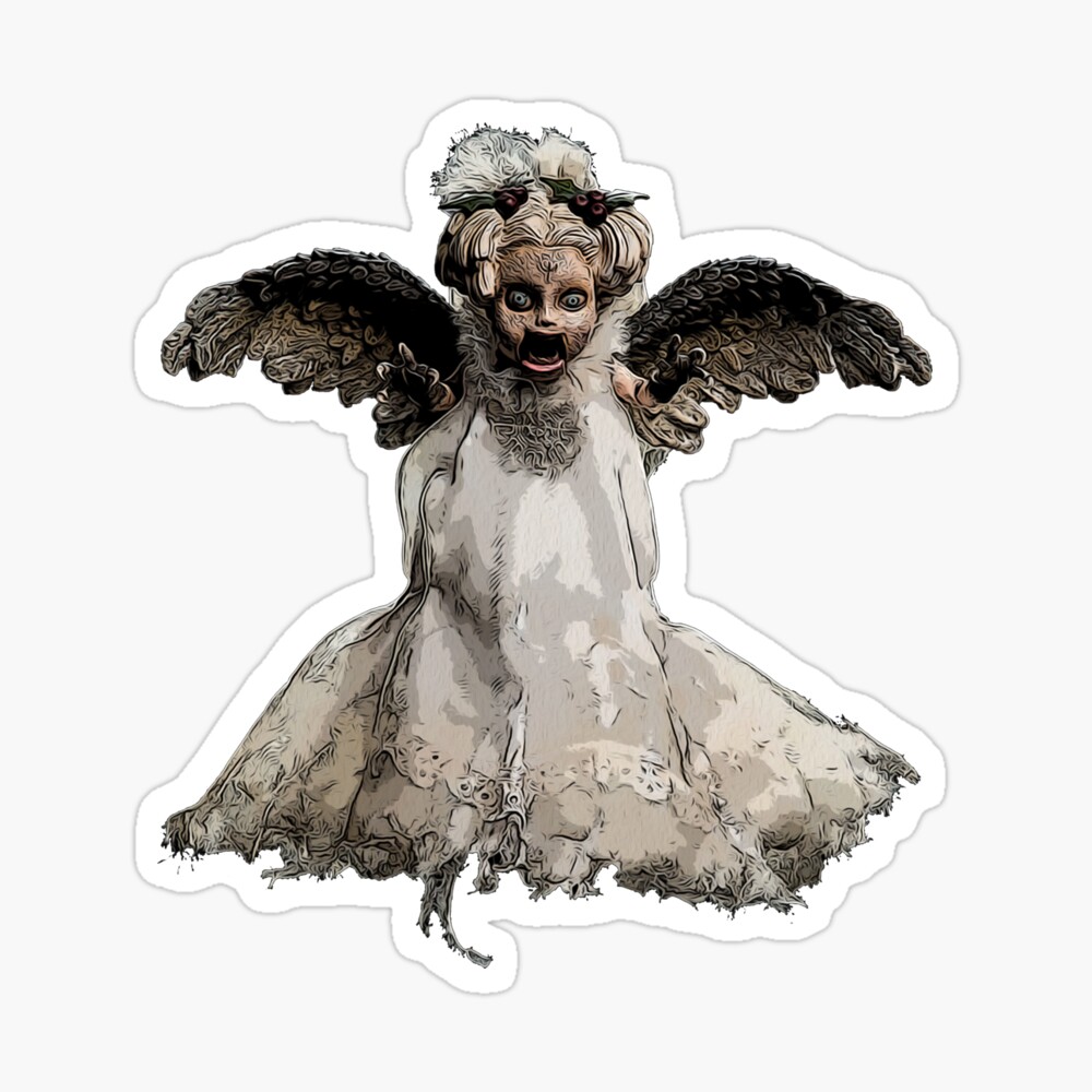 krampus angel doll