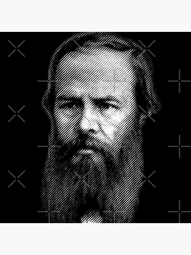 Fyodor Dostoyevsky, portrait by kislev