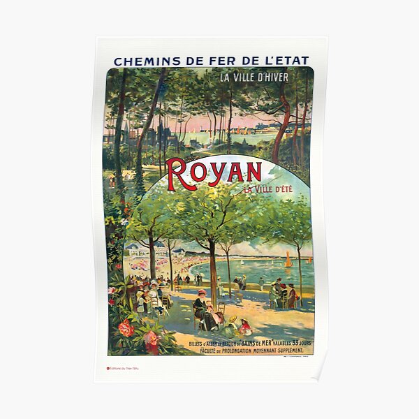 Affiche de Royan 1900 Poster