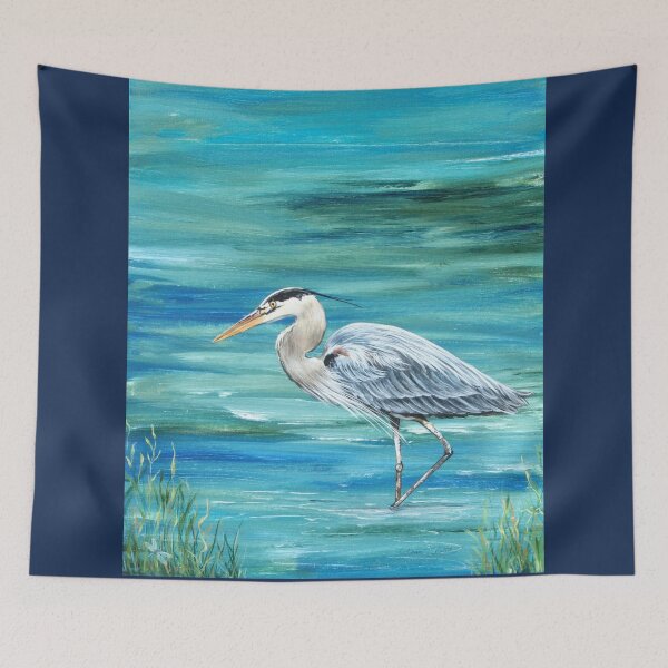 Item preview, Great Blue Heron B designed and sold by Jean Plout.