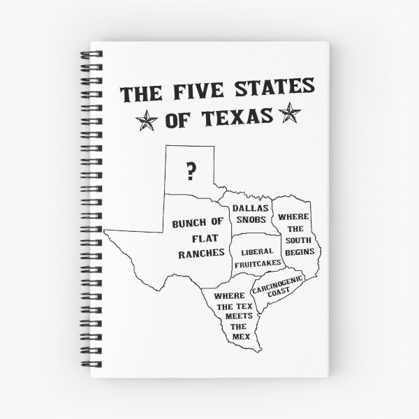 Item preview, The 5 States of Texas designed and sold by lightningmcfiend.