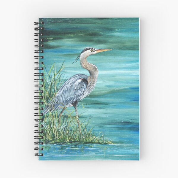 Item preview, Great blue heron a designed and sold by Jean Plout.