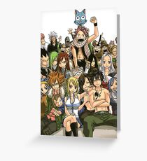 Fairy Tail Guild Greeting Card