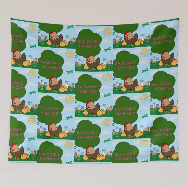 Item preview, Backyard Chicken Harmony designed and sold by sweetpea73.