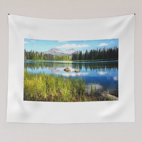 Item preview, Scott Lake and the Sisters Mountains designed and sold by jklune.