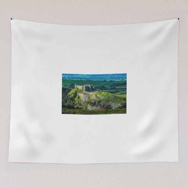 Item preview, Carreg Cennen Castle in the western Brecon Beacons also known as the Black Mountain, south west Wales. An amazing fortification atop a high limestone cliff. designed and sold by Cameranick.