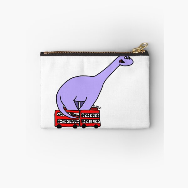 Item preview, Dinosaur on 4 Double Decker Buses designed and sold by BecHillComedian.