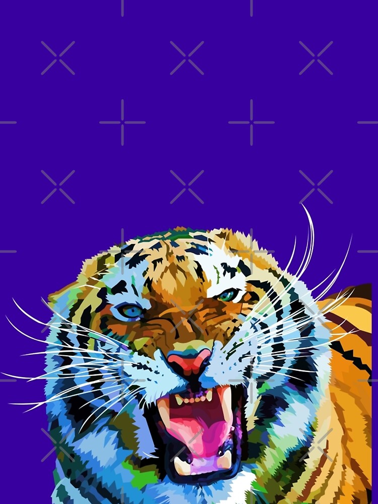 Roaring tiger by Elviranl