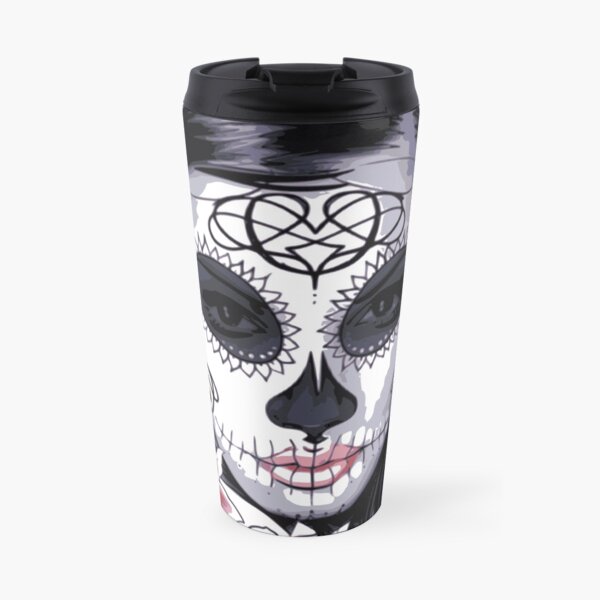 Day of the dead girl Travel Mug
