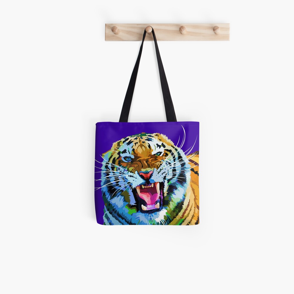 Roaring tiger Tote Bag