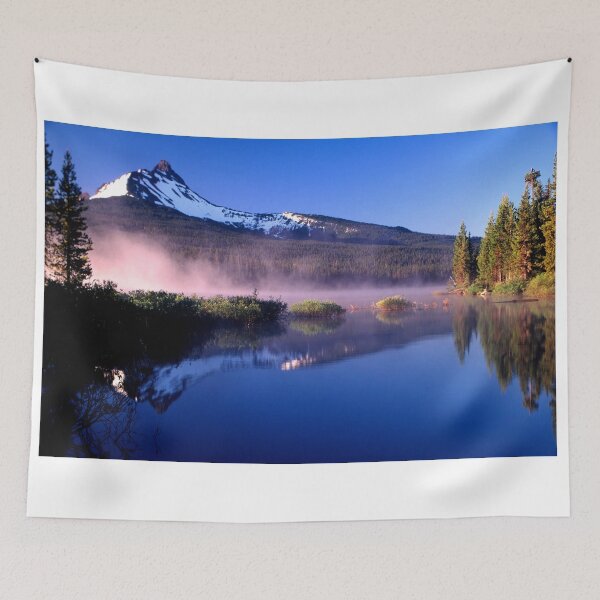 Item preview, Oregon portrait - Sunrise at Big Lake designed and sold by jklune.