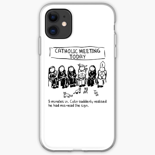 Catholic Meeting iPhone Soft Case