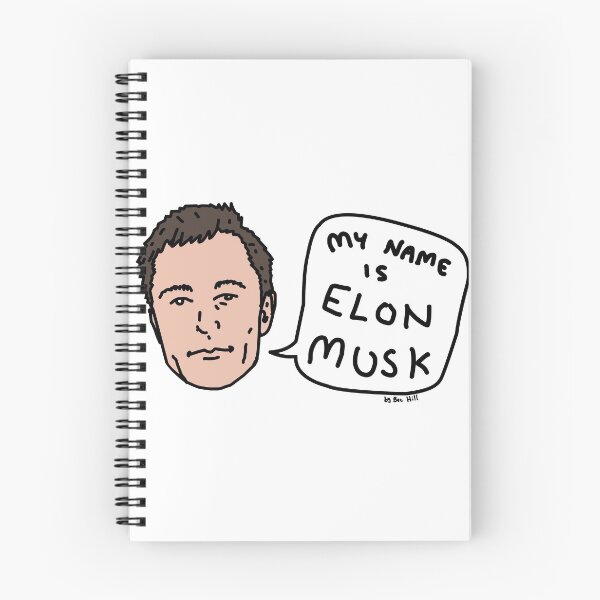 Item preview, My Name Is Elon Musk designed and sold by BecHillComedian.