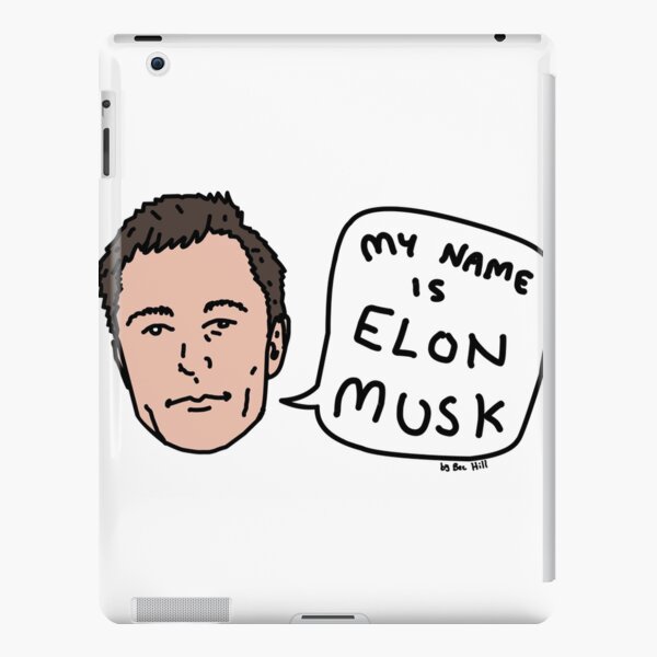 My Name Is Elon Musk iPad Snap Case
