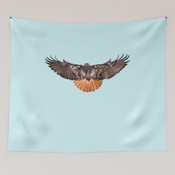 Item preview, Redtail Hawk open wings totem spirit designed and sold by TJ Devadatta Best.