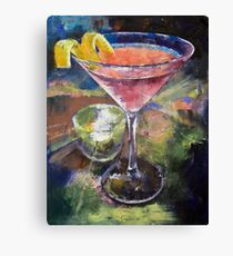Martini Canvas Print