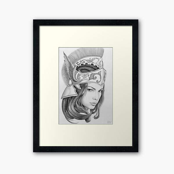 Athena Framed Art Print