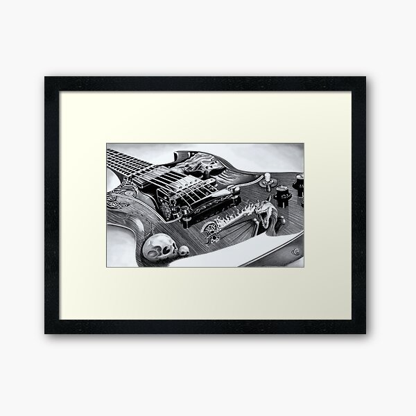 Soul Of Metal Framed Art Print