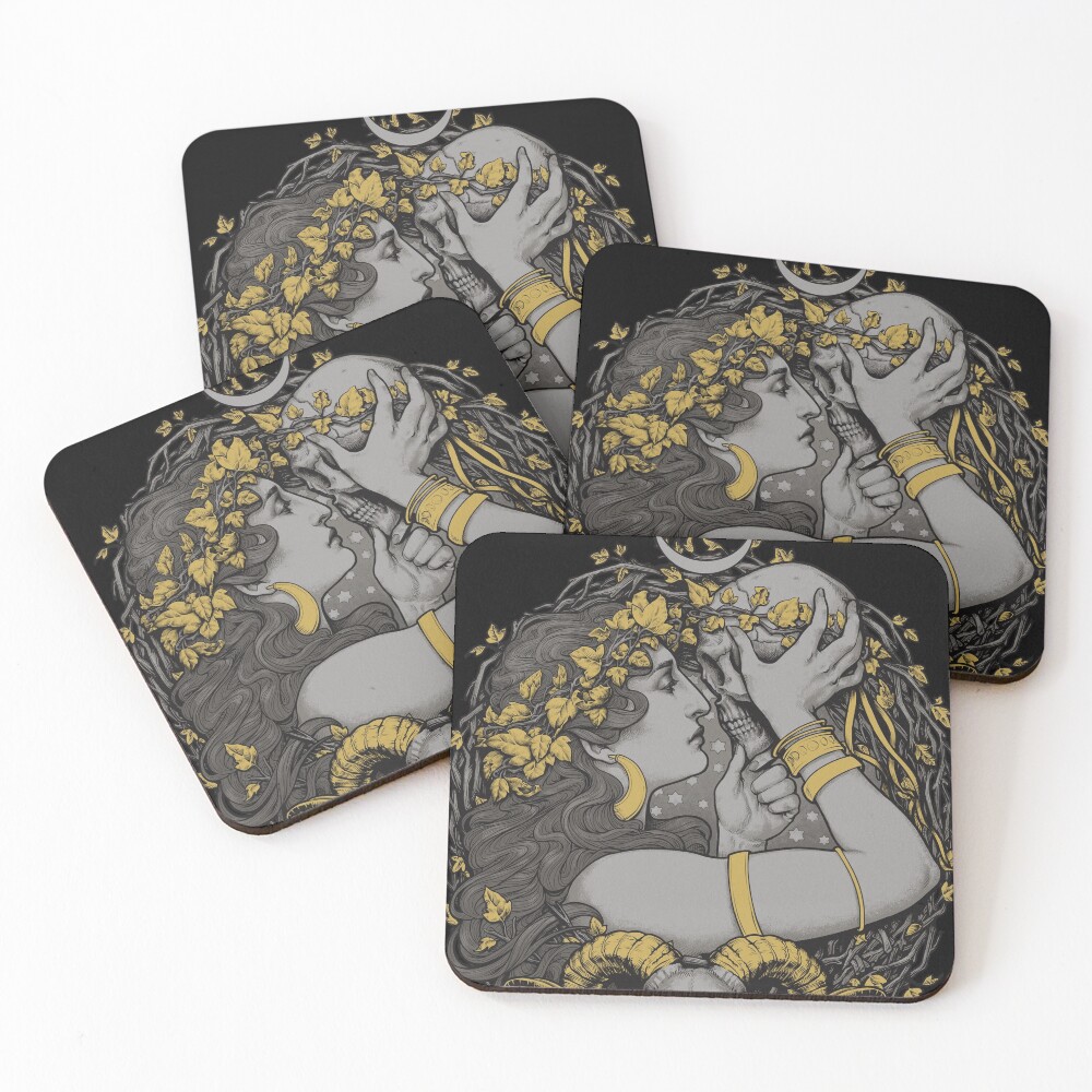 THE WITCH Coasters (Set of 4)