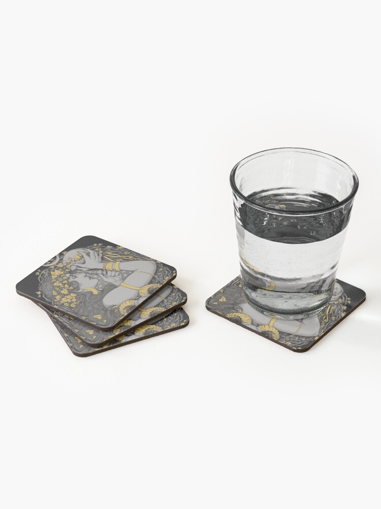 Alternate view of THE WITCH Coasters (Set of 4)