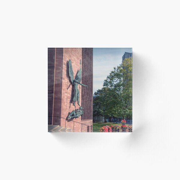 Coventry Cathedral Acrylic Block