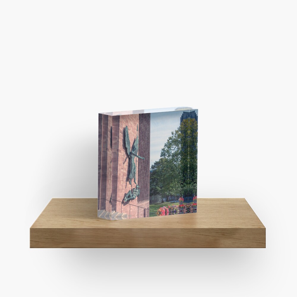 Coventry Cathedral Acrylic Block