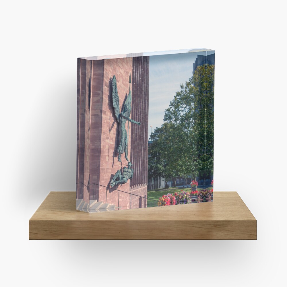 Coventry Cathedral Acrylic Block