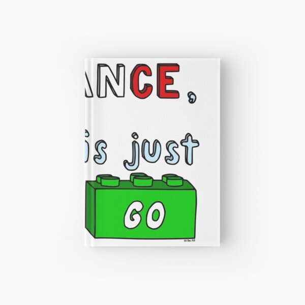 French Lego Hardcover Journal