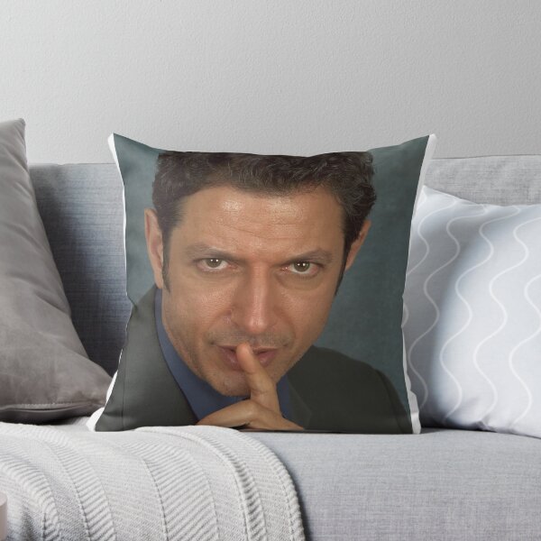 Jeff Goldblum Throw Pillow