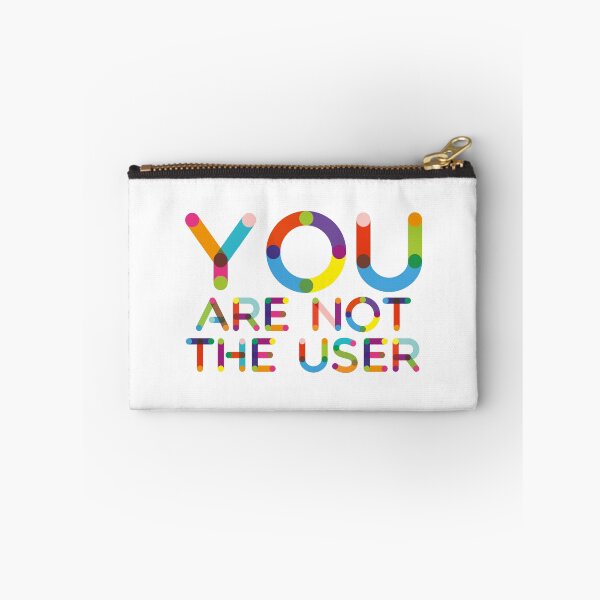 Aperçu de l'œuvre Vous n'êtes pas l'utilisateur - UX Design créée et vendue par Oh  Hi.