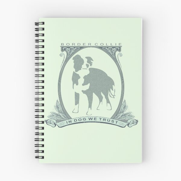 Item preview, IN DOG WE TRUST | Border Collie | NickerStickers® on Redbubble designed and sold by NickerStickers.