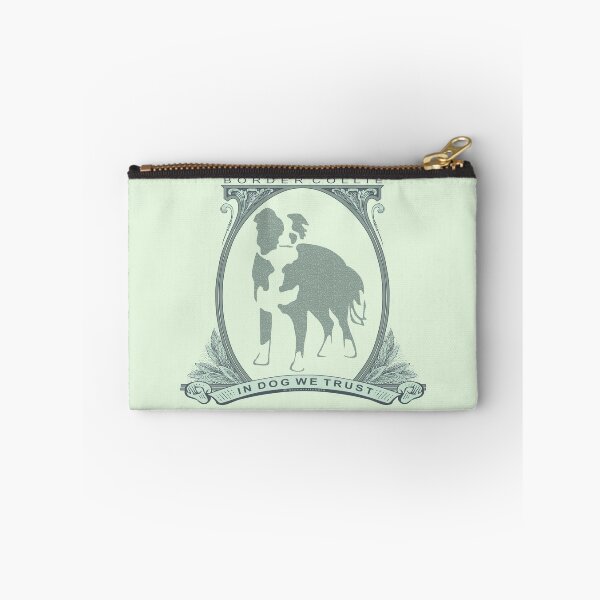 Item preview, IN DOG WE TRUST | Border Collie | NickerStickers® on Redbubble designed and sold by NickerStickers.