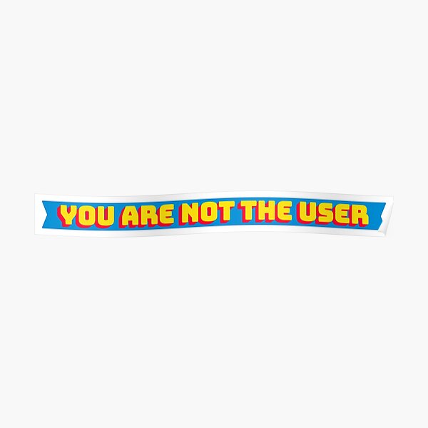 You are not the user Poster