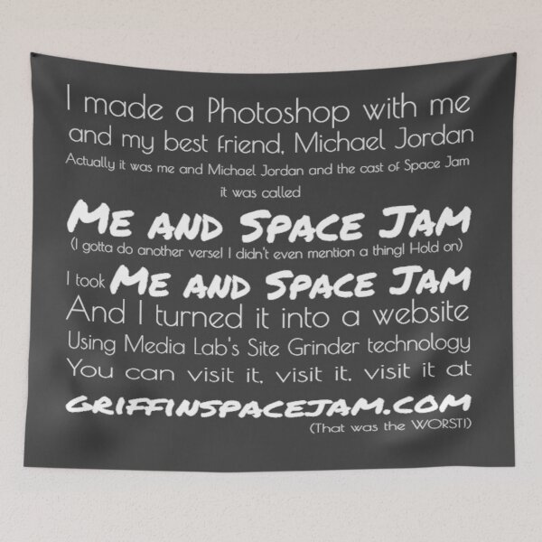 Item preview, Griffinspacejam.com designed and sold by BunnyMomMtl.