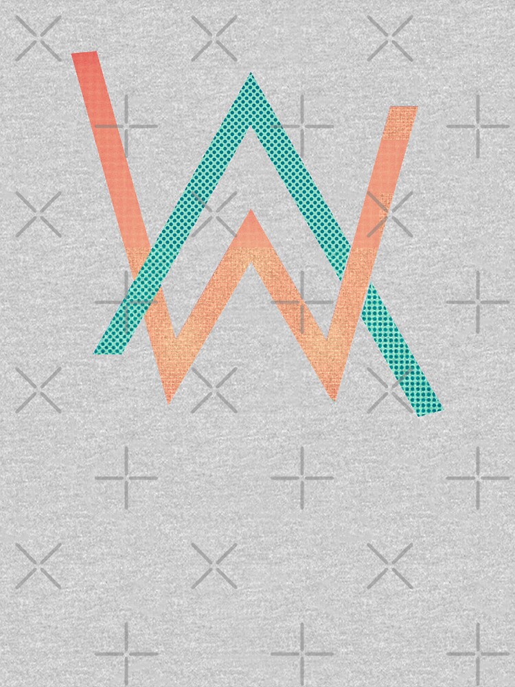 AW Alan Walker design logo by MimieTrouvetou