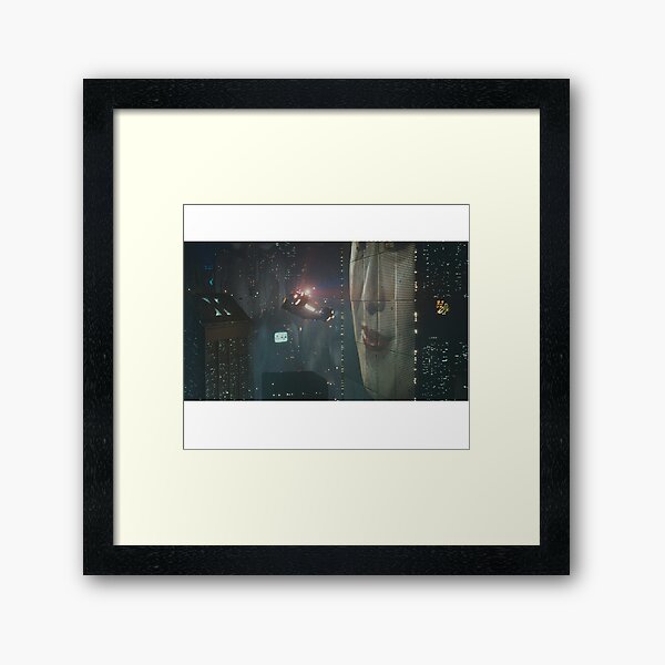 blade runner Framed Art Print