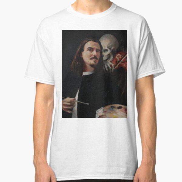 Not Now Death, I'm Painting Classic T-Shirt