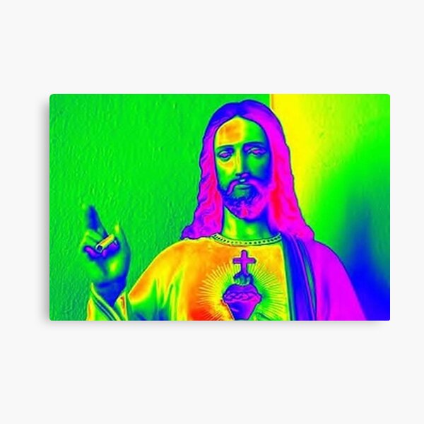 Jesus Psicodelico Lienzo