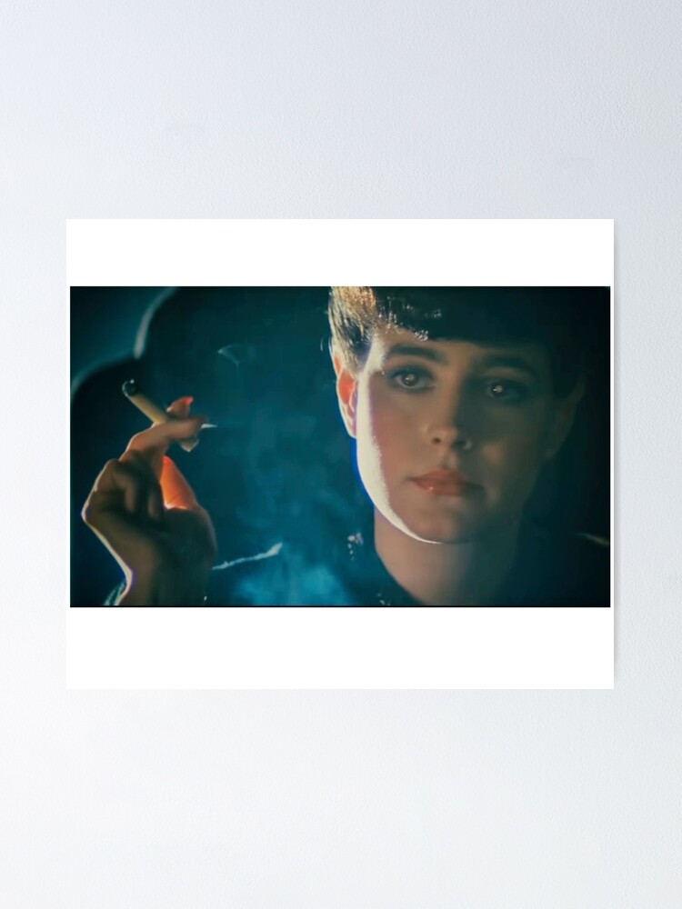 Blade Runner Rachel Poster By Begrotesque Redbubble