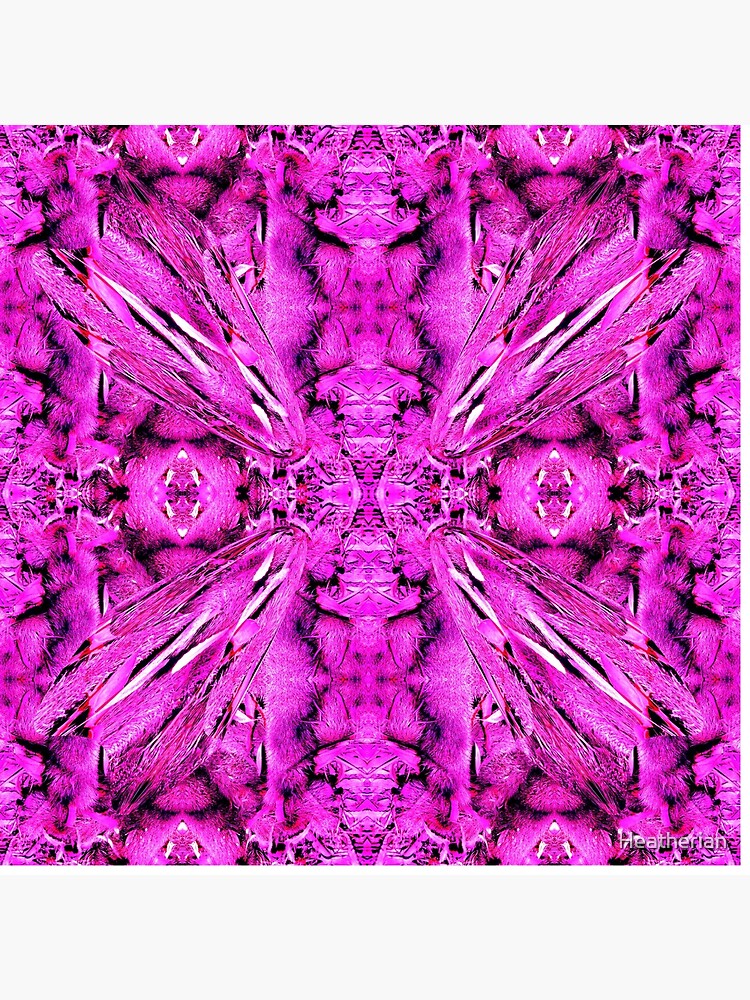 Dried Banksias Pattern in Pink by Heatherian