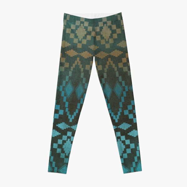 Aqua Southwest Ombre' Leggings