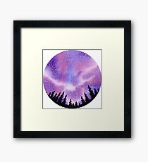In a Circle of Trees Framed Print