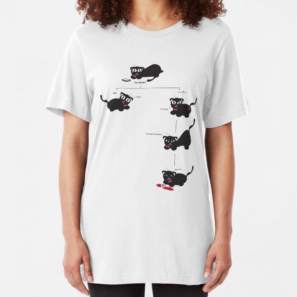 Feed Kitteh? Slim Fit T-Shirt