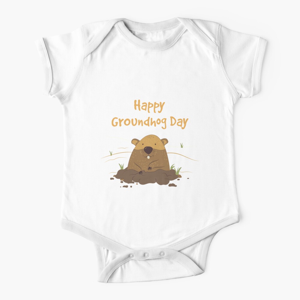 "Groundhog Day 2021" Baby One-Piece by vladocar | Redbubble