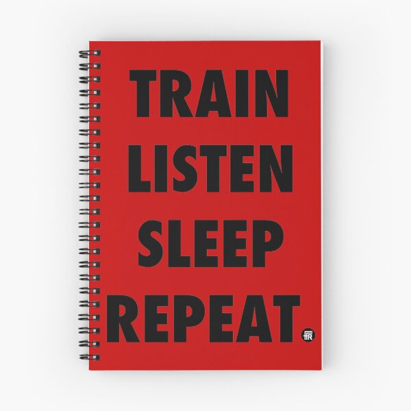 Item preview, Train Listen Sleep Repeat. designed and sold by BlueBeast.